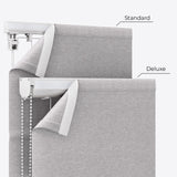Elephant Skin Blackout Roman Blinds - Zen Shades