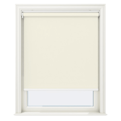 Endura Star White Blackout No Drill Roller Blinds - Zen Blinds