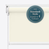 Endura Star White Blackout Roller Blinds - Zen Blinds