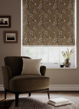 Flores Biscuit Roman Blinds - Zen Shades