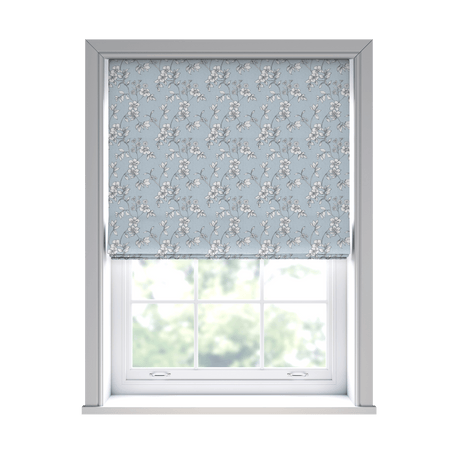Flores Mist Roman Blinds - Zen Shades