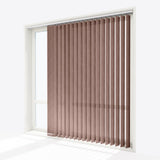 Gabi Ginger Snap Vertical Blinds Replacement Slats - Zen Shades