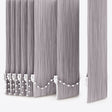 Gabi Gull Grey Vertical Blinds Replacement Slats - Zen Shades