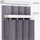 Gabi Quicksilver Vertical Blinds - Zen Shades