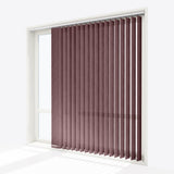 Gabi Rose Taupe Vertical Blinds - Zen Shades