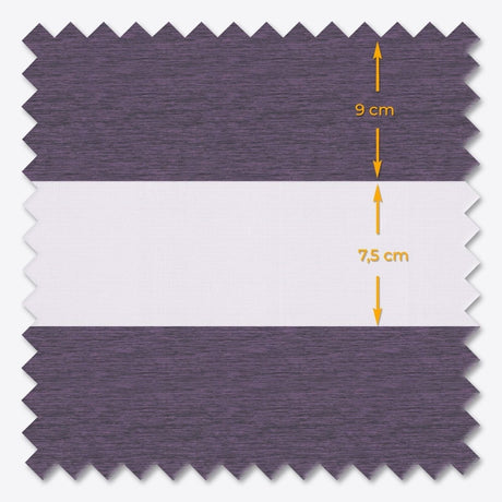 Glow Grapeade Day & Night Blinds - Zen Shades