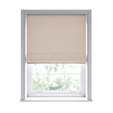 Haven Oyster Roman Blinds - Zen Shades
