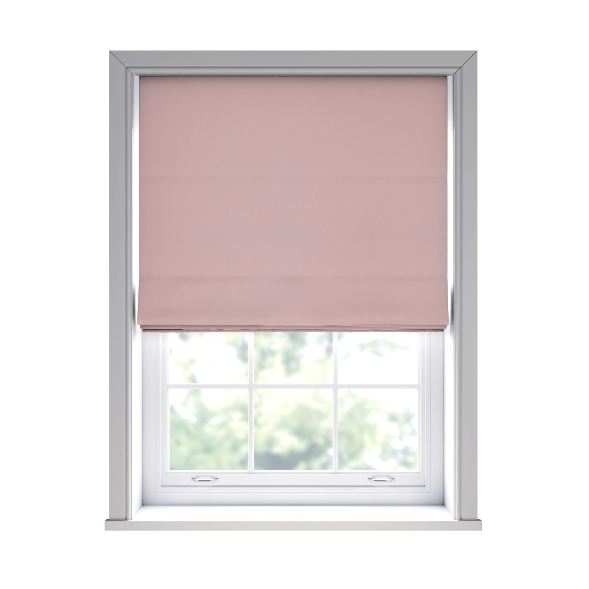 Haven Powder Roman Blinds - Zen Shades
