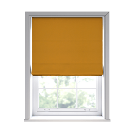 Haven Saffron Roman Blinds - Zen Shades