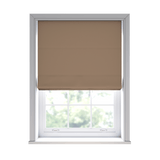 Haven Toffee Roman Blinds - Zen Shades