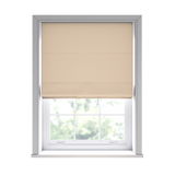 Haven Vanilla Roman Blinds - Zen Shades