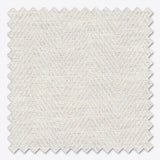 Herringbone White Sand Roman Blinds - Zen Shades