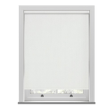 Java White No Drill Roller Blinds - Zen Shades