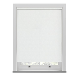 Kira White No Drill Roller Blinds - Zen Shades