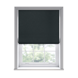 Lora Carbon Roman Blinds - Zen Shades
