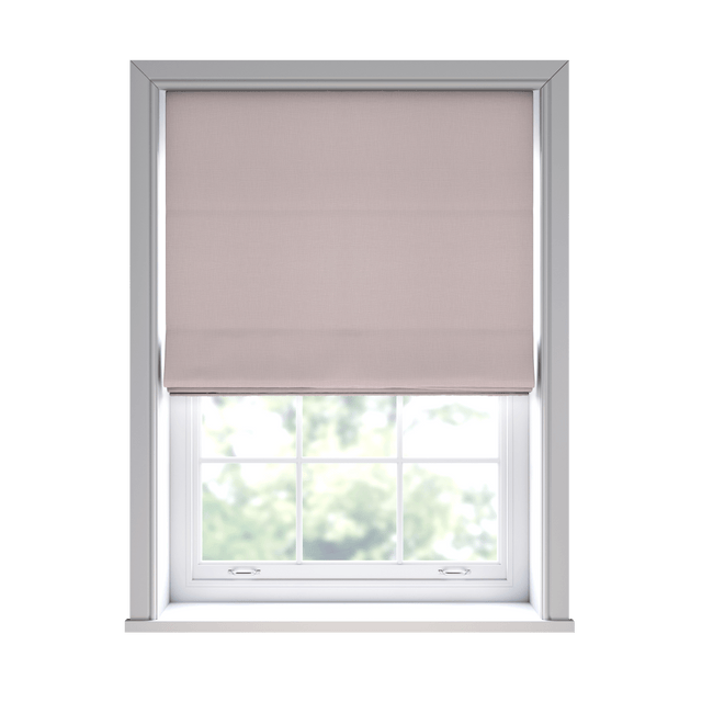 Lorenzo Mauve Roman Blinds - Zen Shades