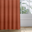 Lorenzo Terracotta Curtains - Zen Shades