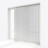 Louvolite Mineral Silver Vertical Blinds - Zen Shades