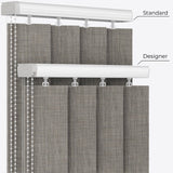 Louvolite Oslo Jasper Vertical Blinds - Zen Shades
