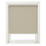 Lunara Flannel Grey Blackout No Drill Roller Blinds - Zen Blinds