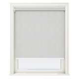 Lunara Mirage Grey Blackout No Drill Roller Blinds - Zen Blinds