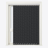 Maison Charcoal Vertical Blinds - Zen Shades