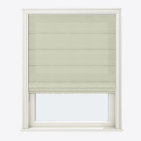 Mezzo Wishful Green Roman Blinds - Zen Shades