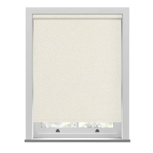 Monarch Cream No Drill Roller Blinds - Zen Shades