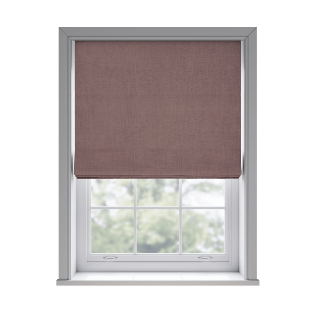 Ortega Blush Roman Blinds - Zen Shades