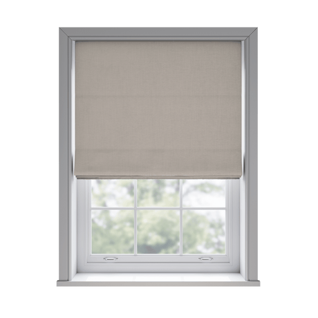 Ortega Oyster Roman Blinds - Zen Shades