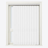 Pacific Brilliant White Vertical Blinds - Zen Shades