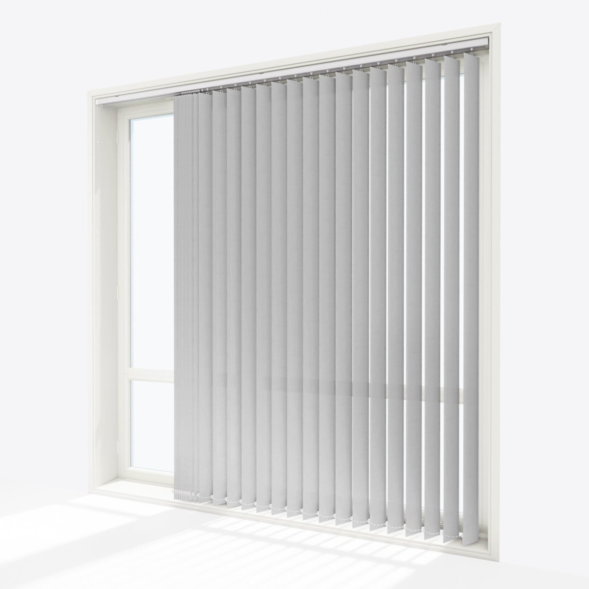 Pacific Dove Vertical Blinds - Zen Shades
