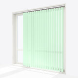 Pacific Pallid Green Vertical Blinds - Zen Shades