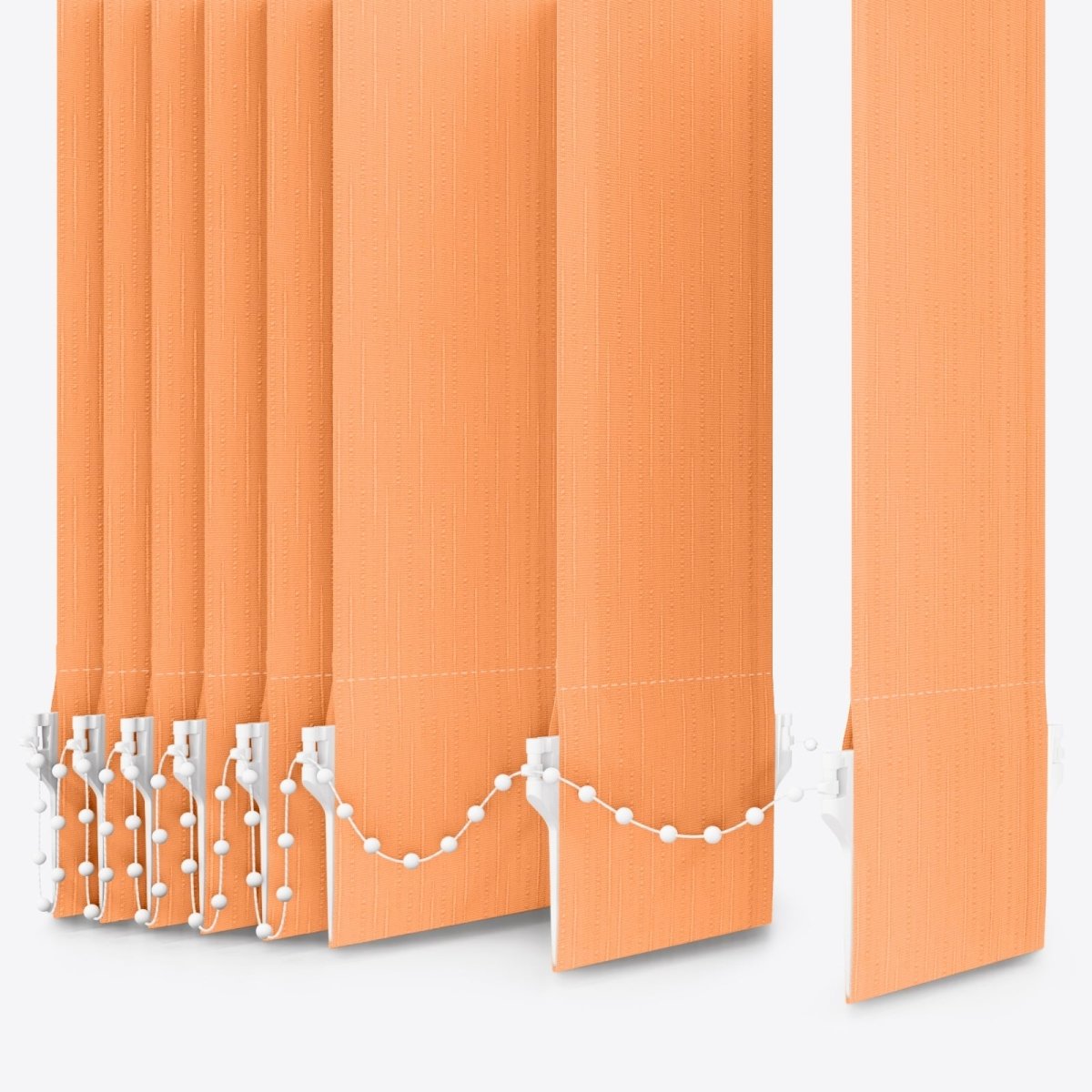 Pacific Papaya Vertical Blinds - Zen Shades