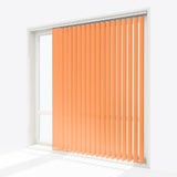Pacific Papaya Vertical Blinds Replacement Slats - Zen Shades