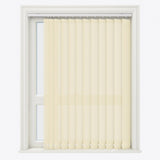 Pencil Stripe Anise Flower Vertical Blinds - Zen Shades