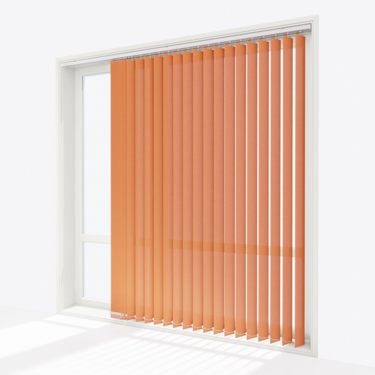 Pencil Stripe Autumn Sunset Vertical Blinds - Zen Shades