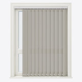 Pencil Stripe Bluish Grey Vertical Blinds - Zen Shades