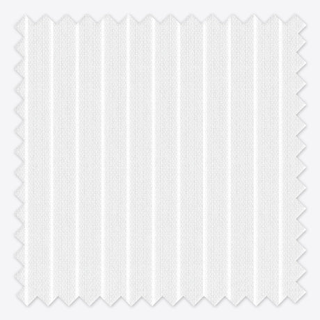 Pencil Stripe Brilliant White Vertical Blinds Replacement Slats - Zen Shades