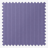Pencil Stripe Costume Blue Vertical Blinds - Zen Shades