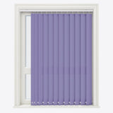 Pencil Stripe Costume Blue Vertical Blinds - Zen Shades