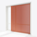 Pencil Stripe Langoustino Vertical Blinds - Zen Shades
