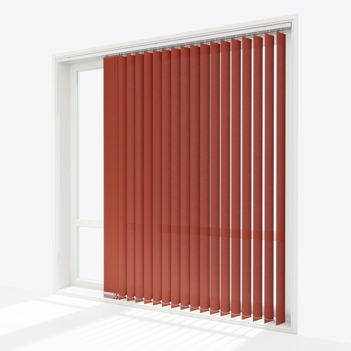 Pencil Stripe Majestic Ridge Vertical Blinds Replacement Slats - Zen Shades