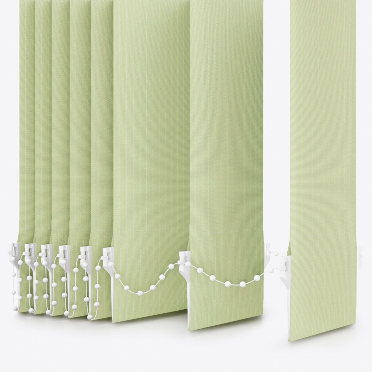 Pencil Stripe Margarita Vertical Blinds - Zen Shades