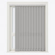 Pencil Stripe Storm Grey Vertical Blinds - Zen Shades