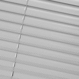 Perforated Silver Venetian Blinds - Zen Shades