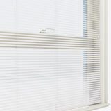 Perforated White Venetian Blinds - Zen Shades