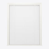 Perforated White Venetian Blinds - Zen Shades