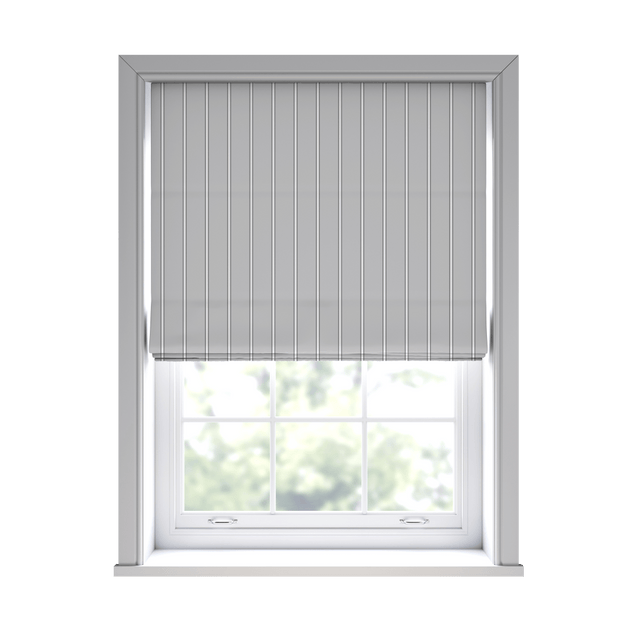 Pinnacle Slate Roman Blinds - Zen Shades