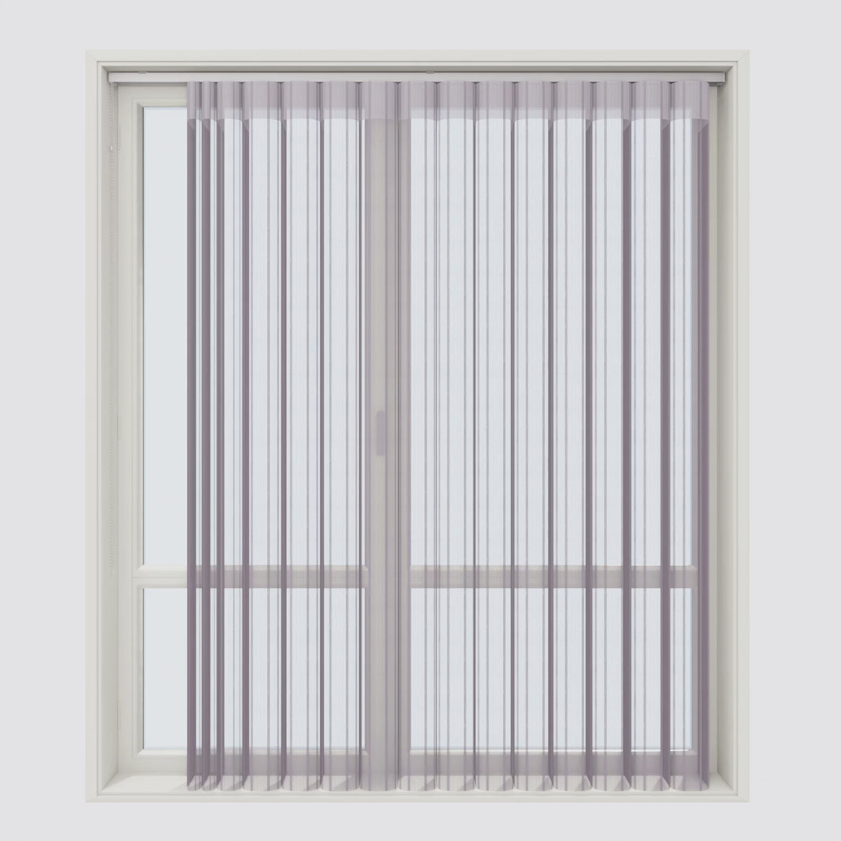 Stripe Sparrow Day & Night Vertical Sheer 40cm